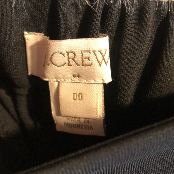 J. Crew Black Drapey Pull On Pants Size 00 - Picture 6 of 8